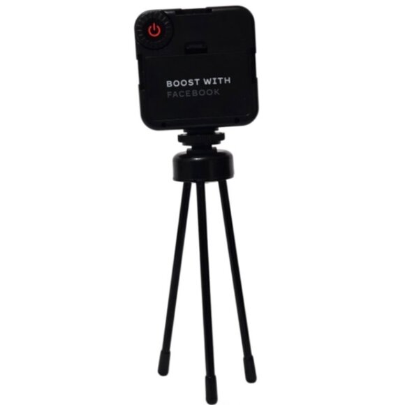 8in Dimmable 5M Light Distance 800Lm LED Video Light + Multi Function Holder,2Pc - Picture 2 of 16